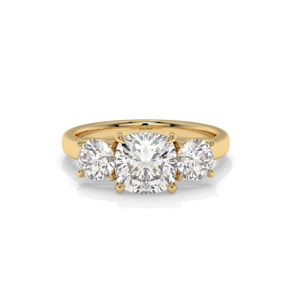14K Yellow Gold - 3.00