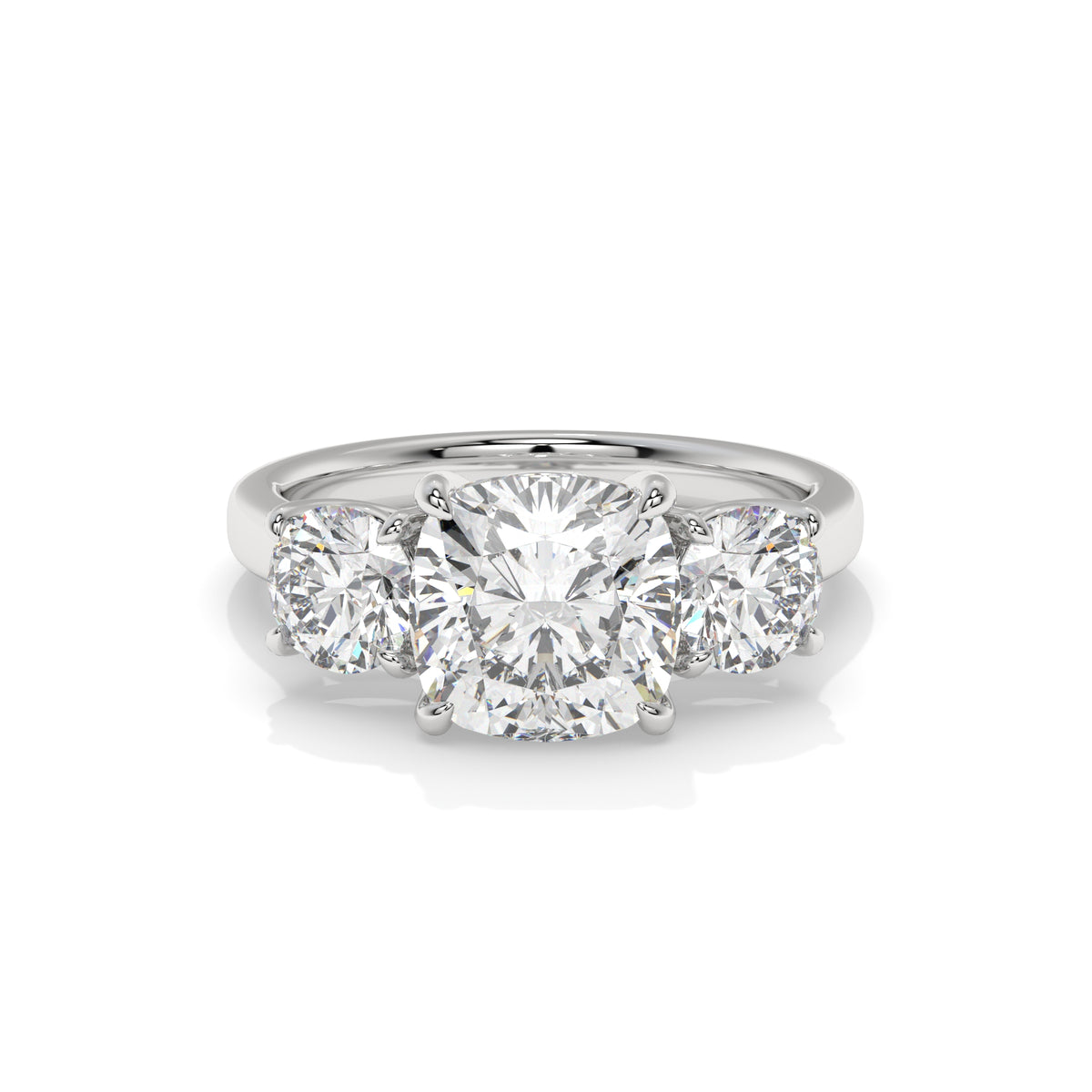 14K White Gold - 4.00
