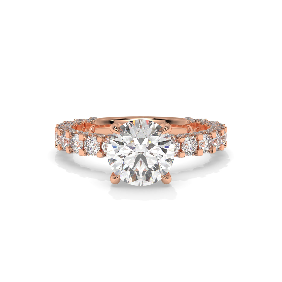 14K Rose Gold - 3.00