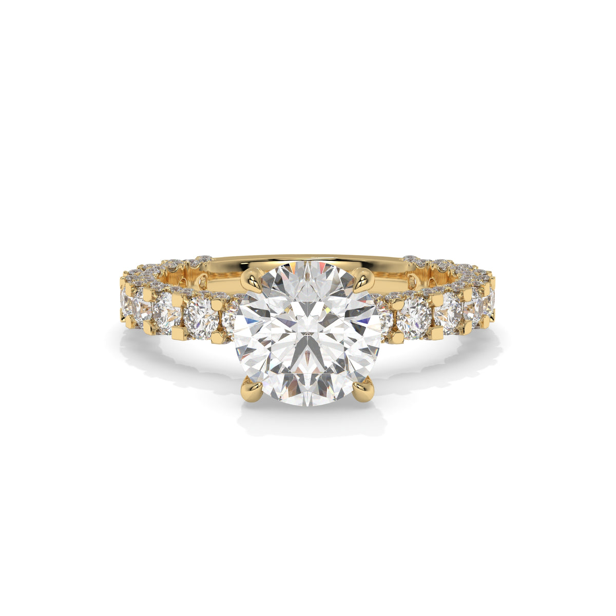 14K Yellow Gold - 3.00