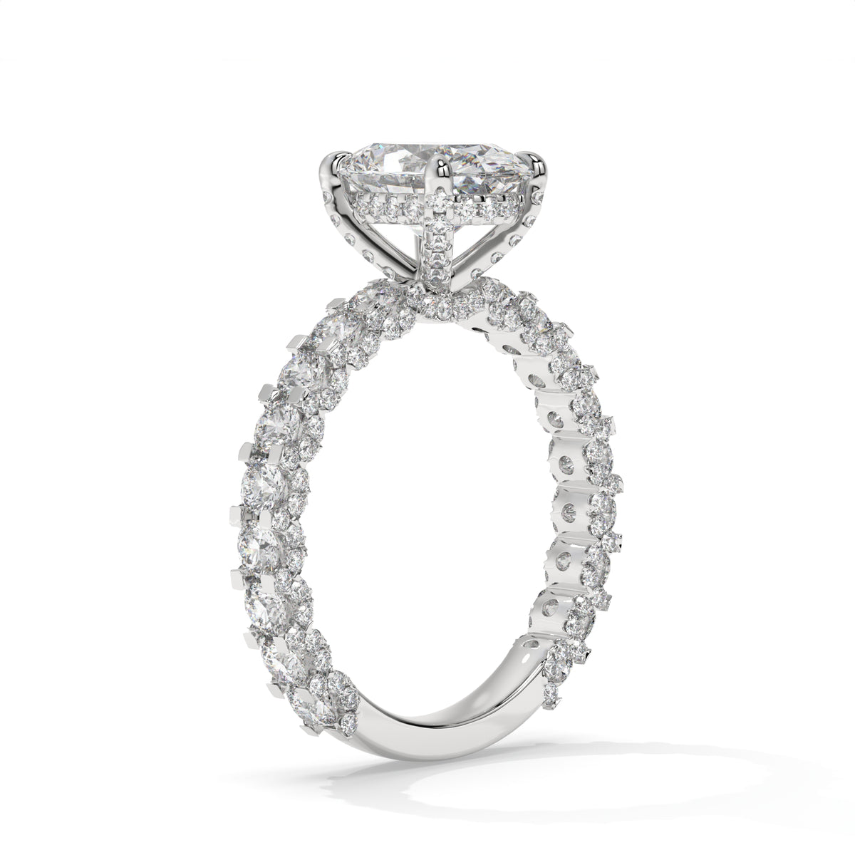 14K White Gold - 3.00