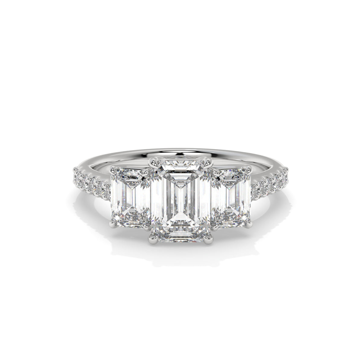 14K White Gold - 3.00