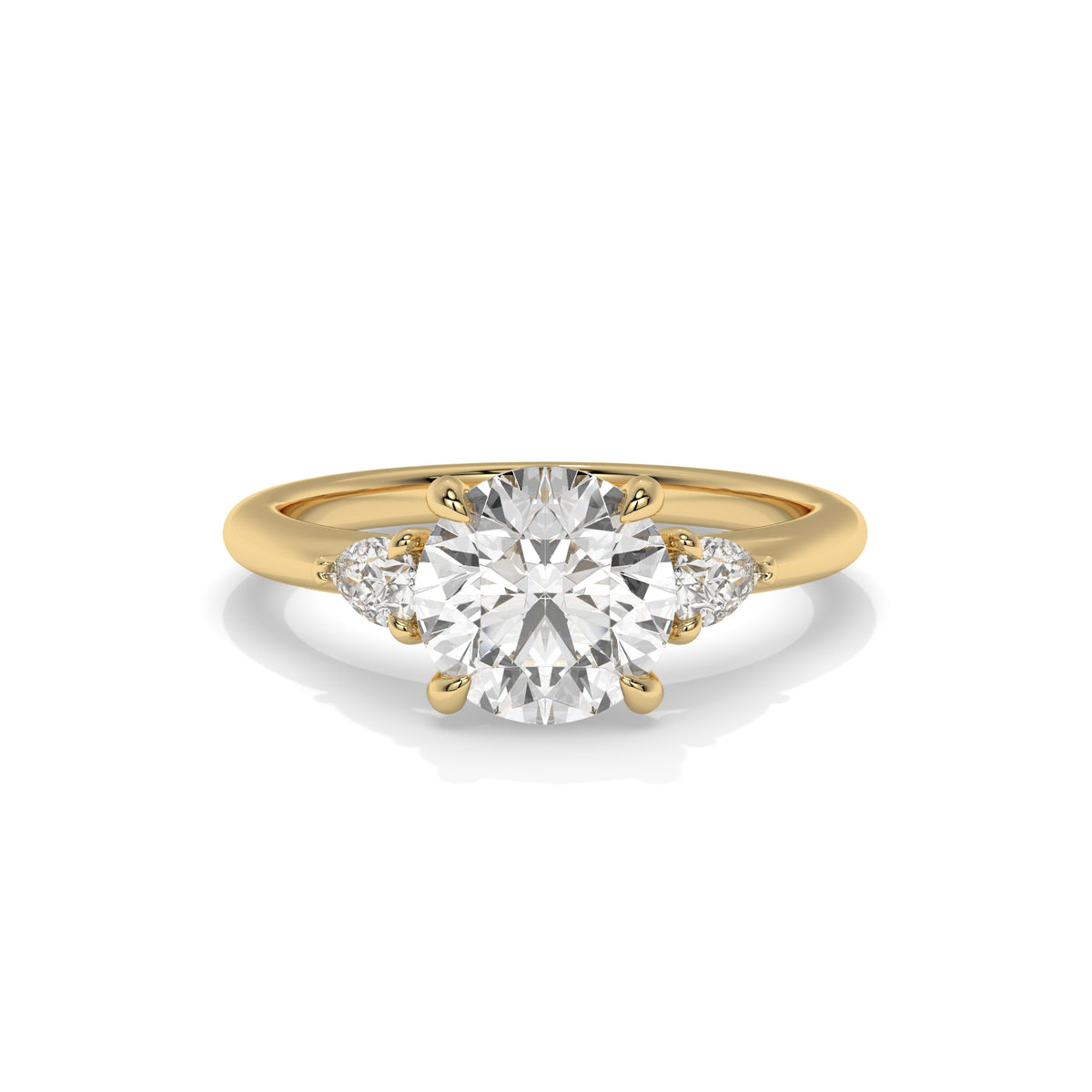 18K Yellow Gold - 2.30