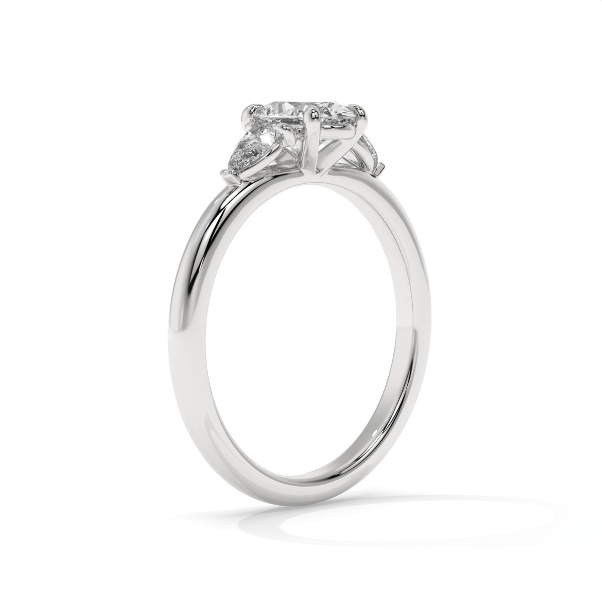 18K White Gold - 1.05