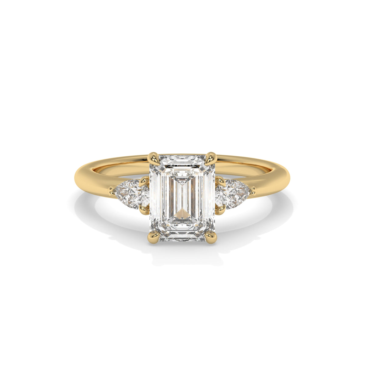 18K Yellow Gold - 2.15