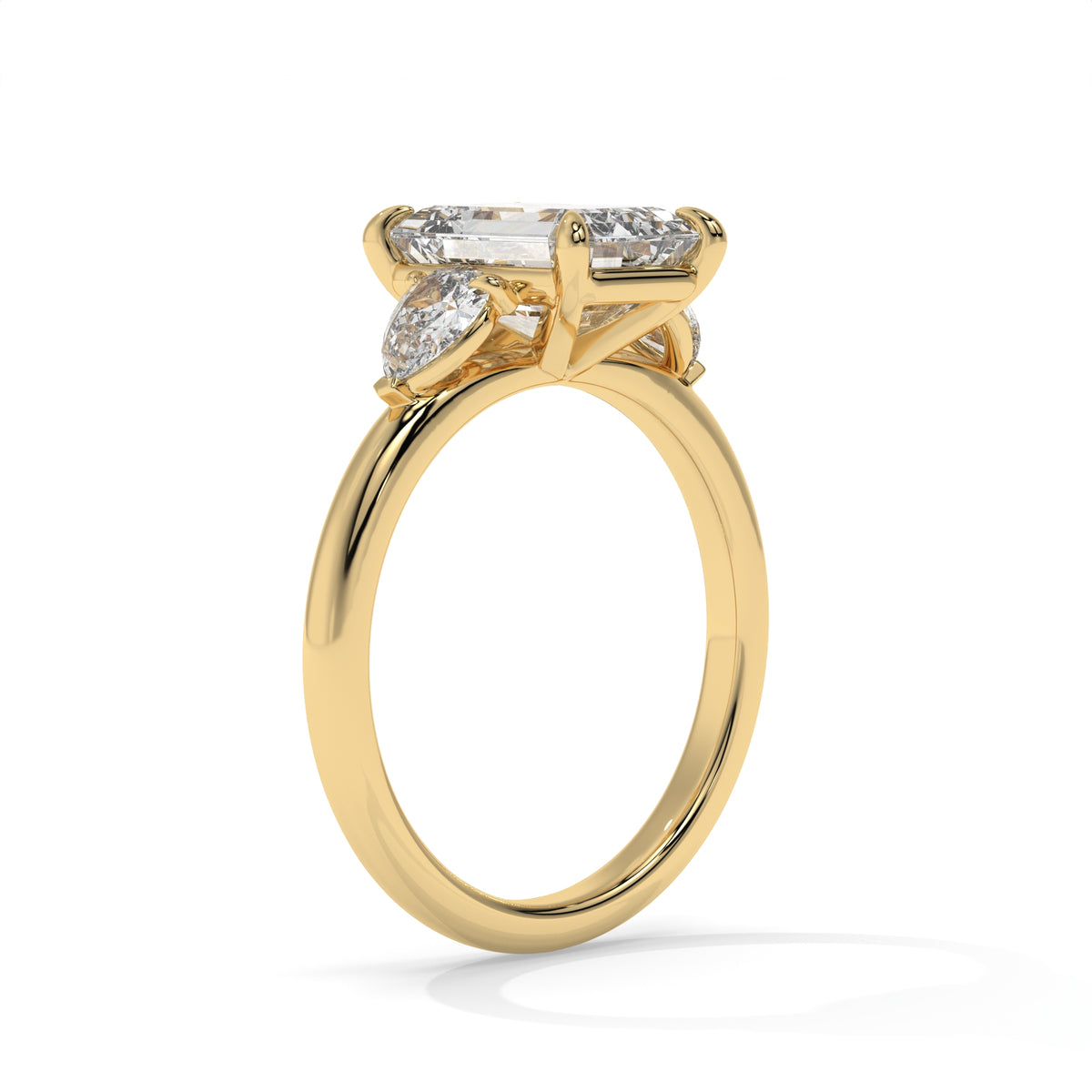 18K Yellow Gold - 3.45