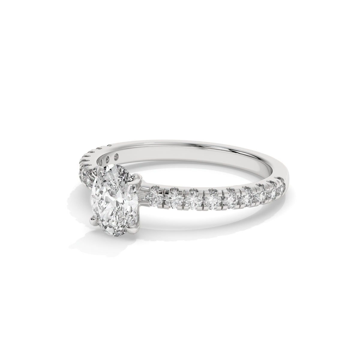 14K White Gold - 1.10