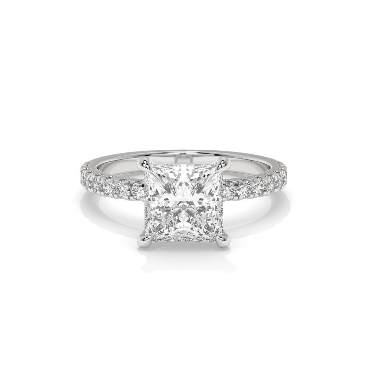 18K White Gold - 2.50