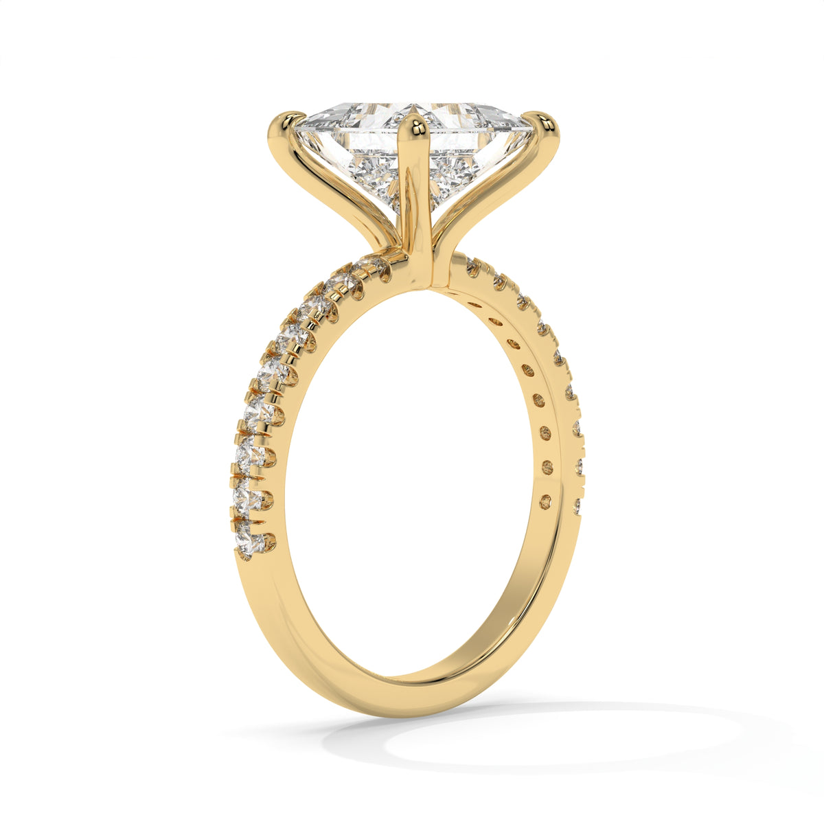 18K Yellow Gold - 3.45