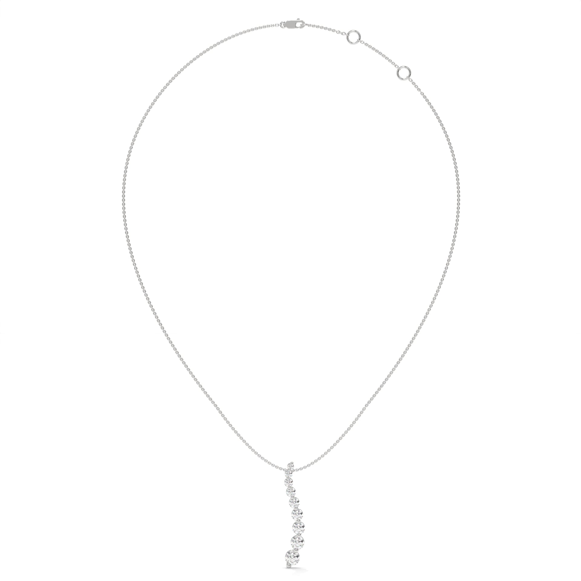 14K White Gold - 1.00