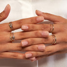 14K White Gold