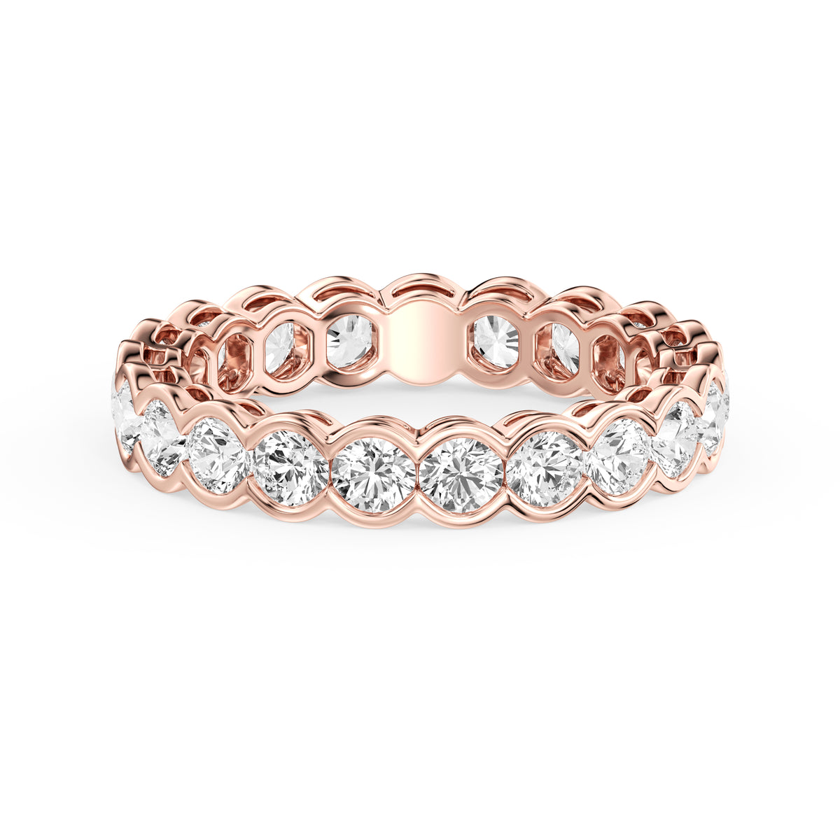 14K Rose Gold - 2.00