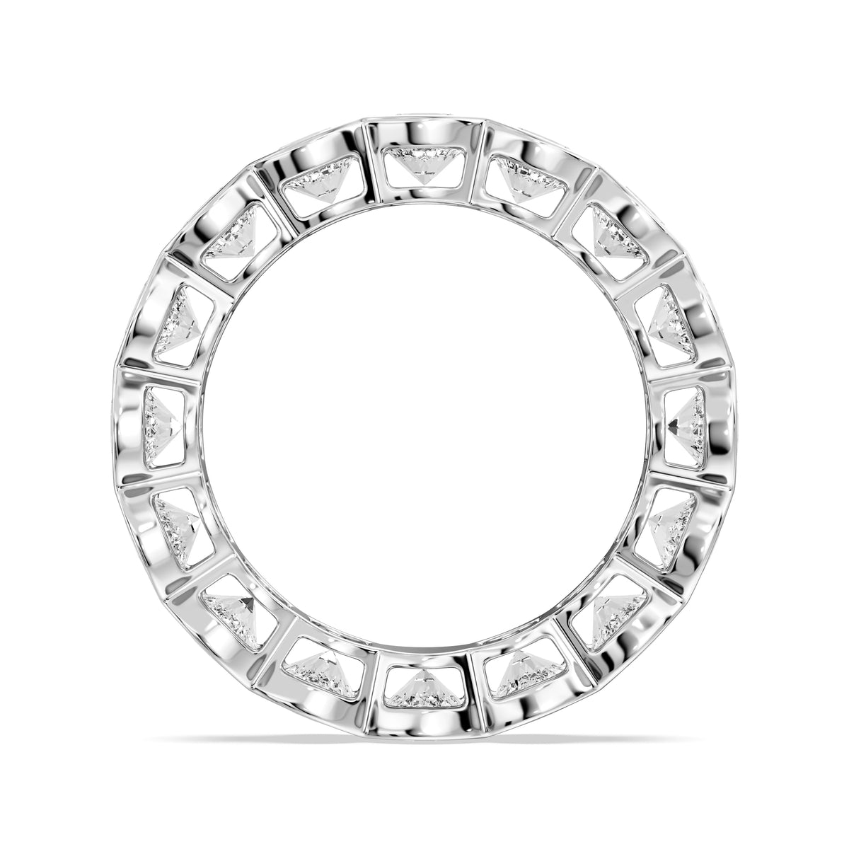 14K White Gold - 5.00