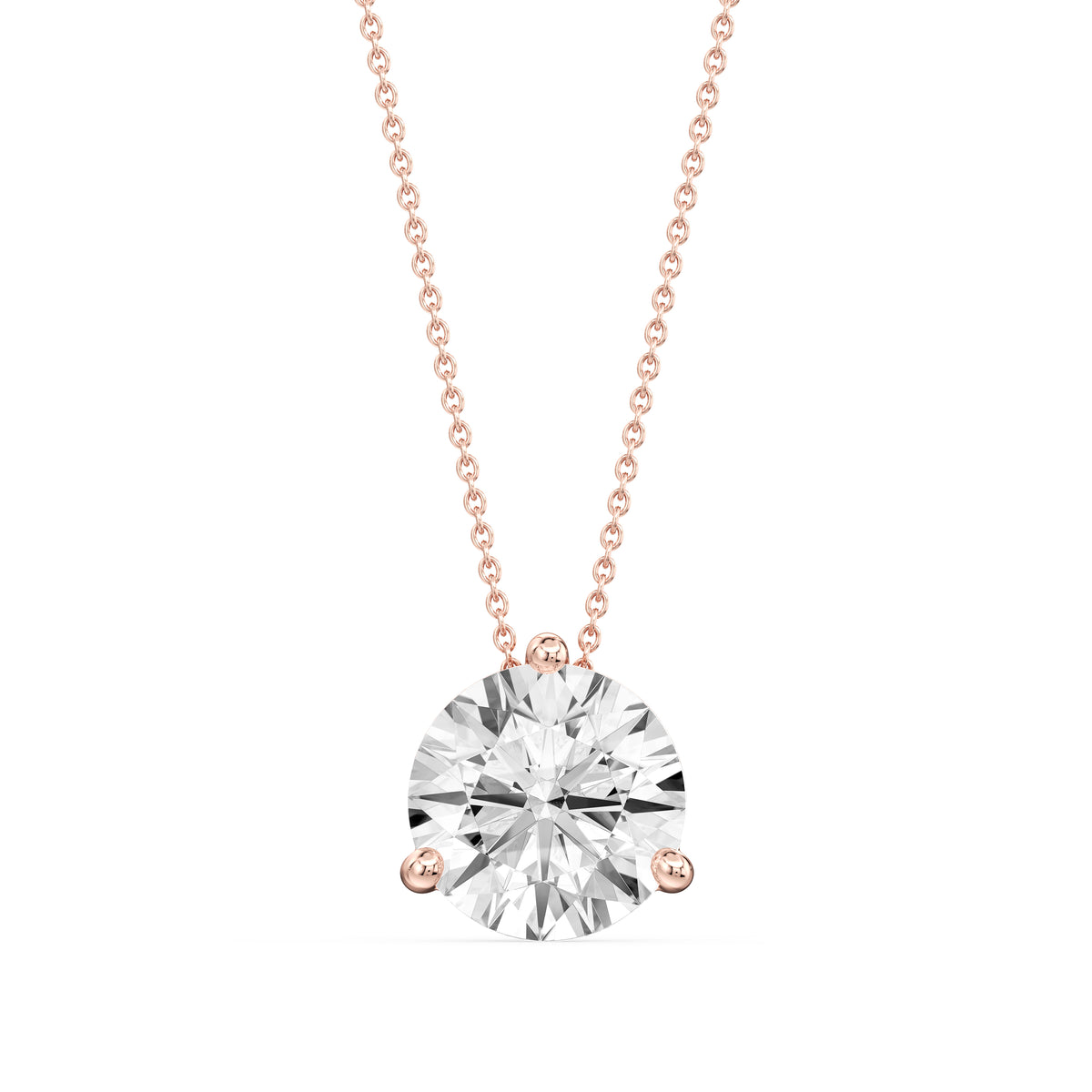 14K Rose Gold - 3.00