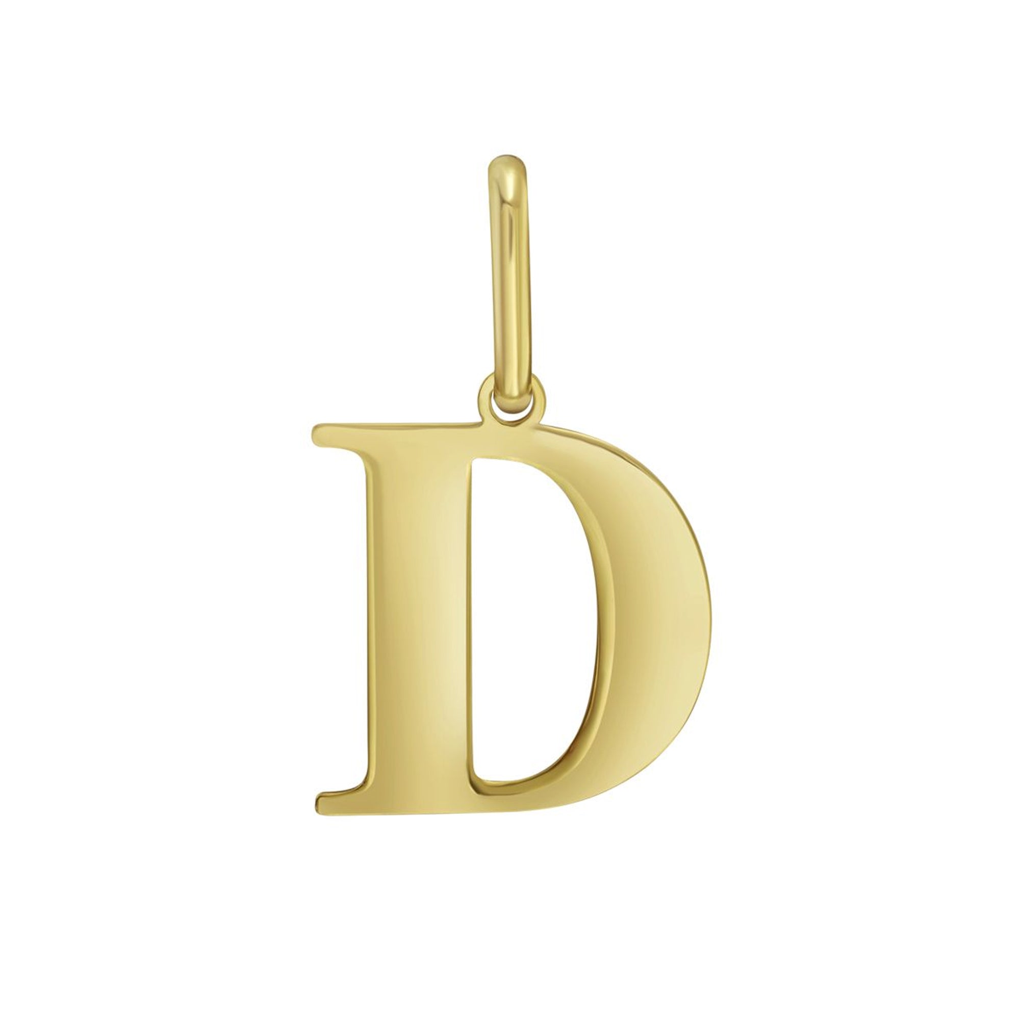 14K Yellow Gold - D