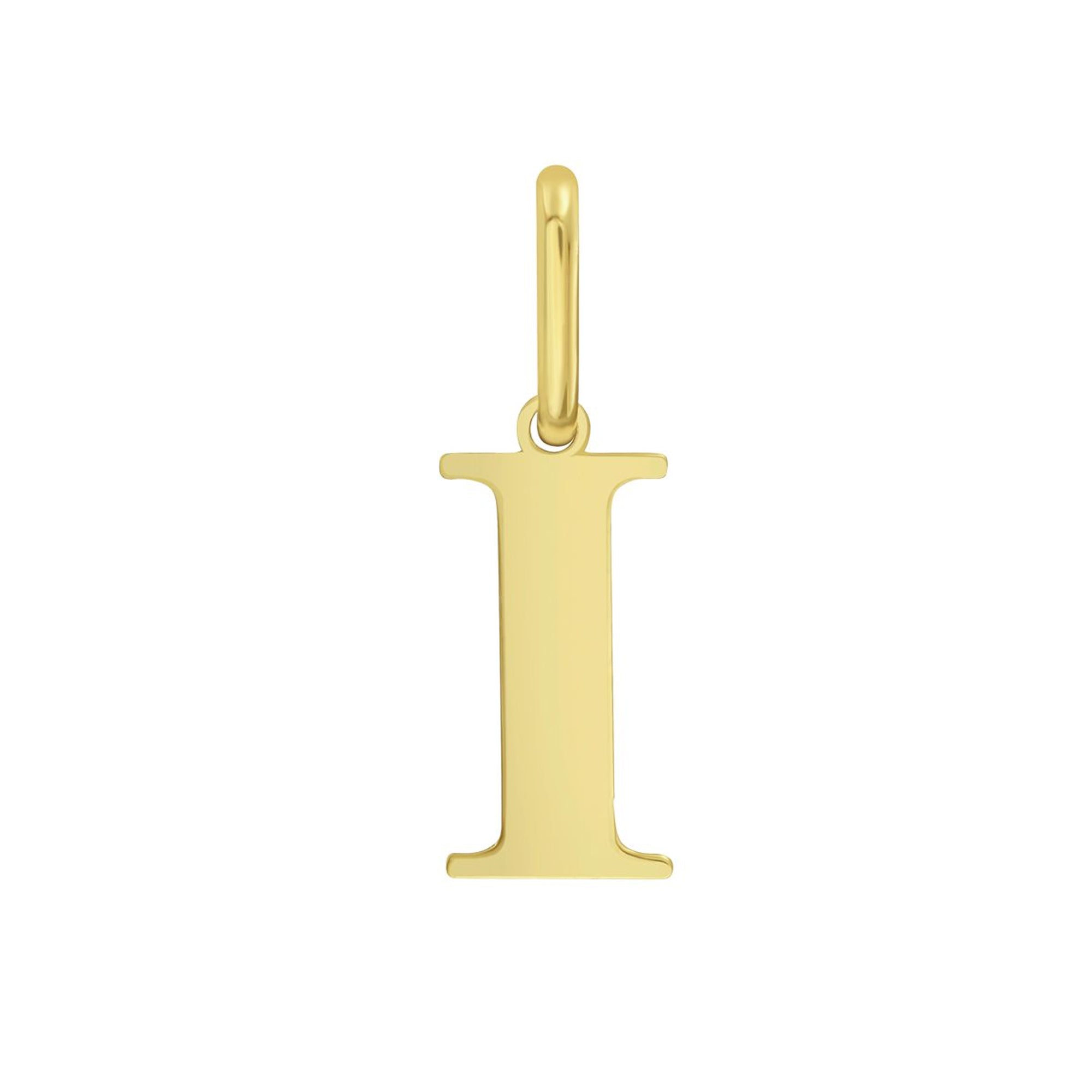 14K Yellow Gold - I