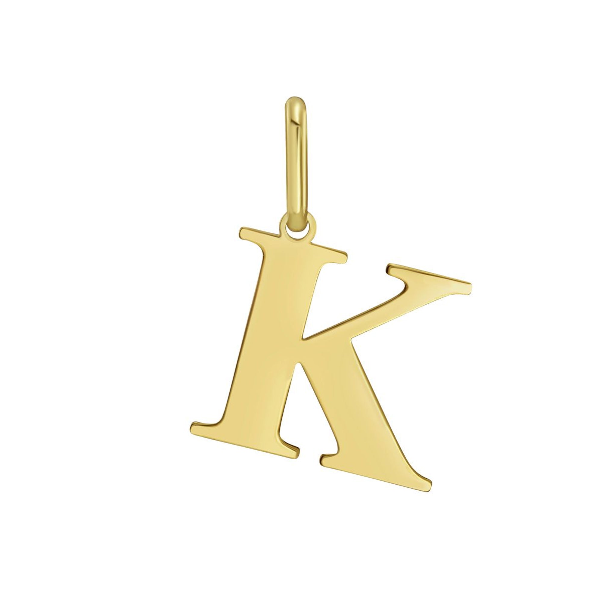 14K Yellow Gold - K