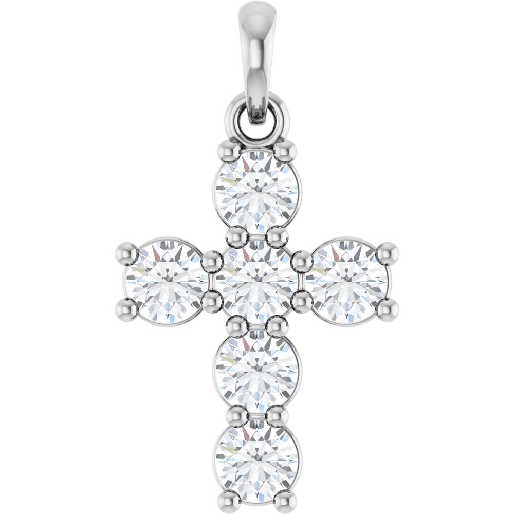 14K White Gold - 0.75