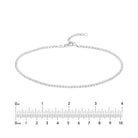 14K White Gold