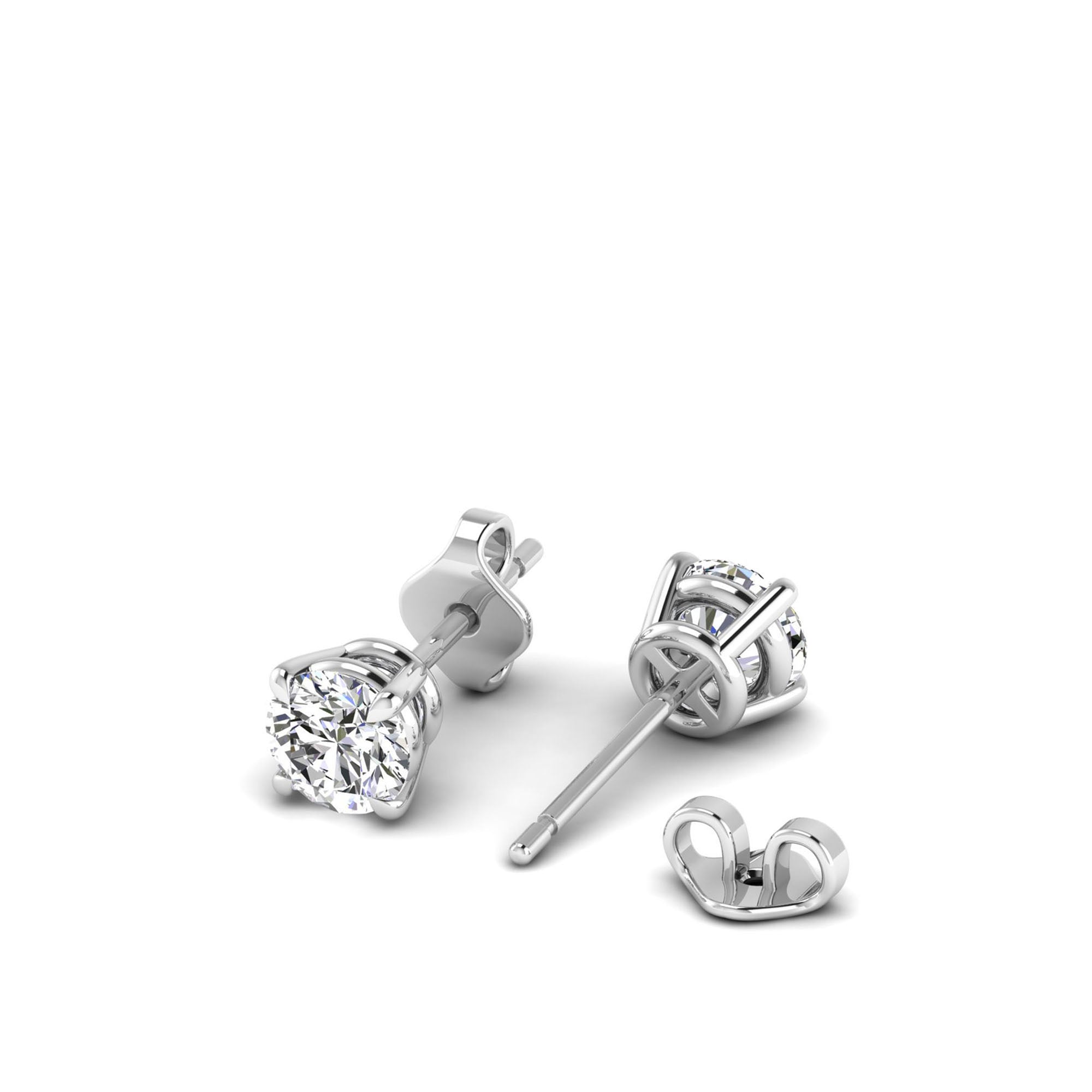 14K White Gold - 0.50