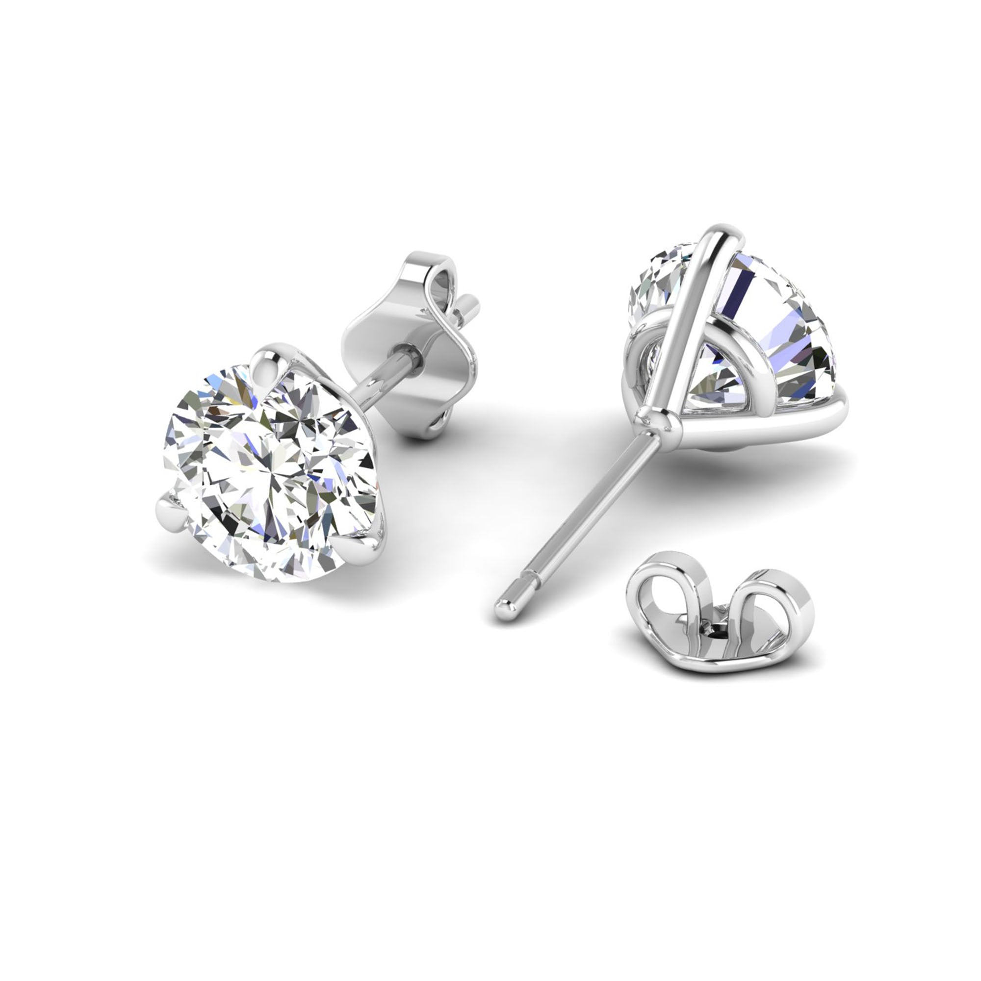 14K White Gold - 1.00