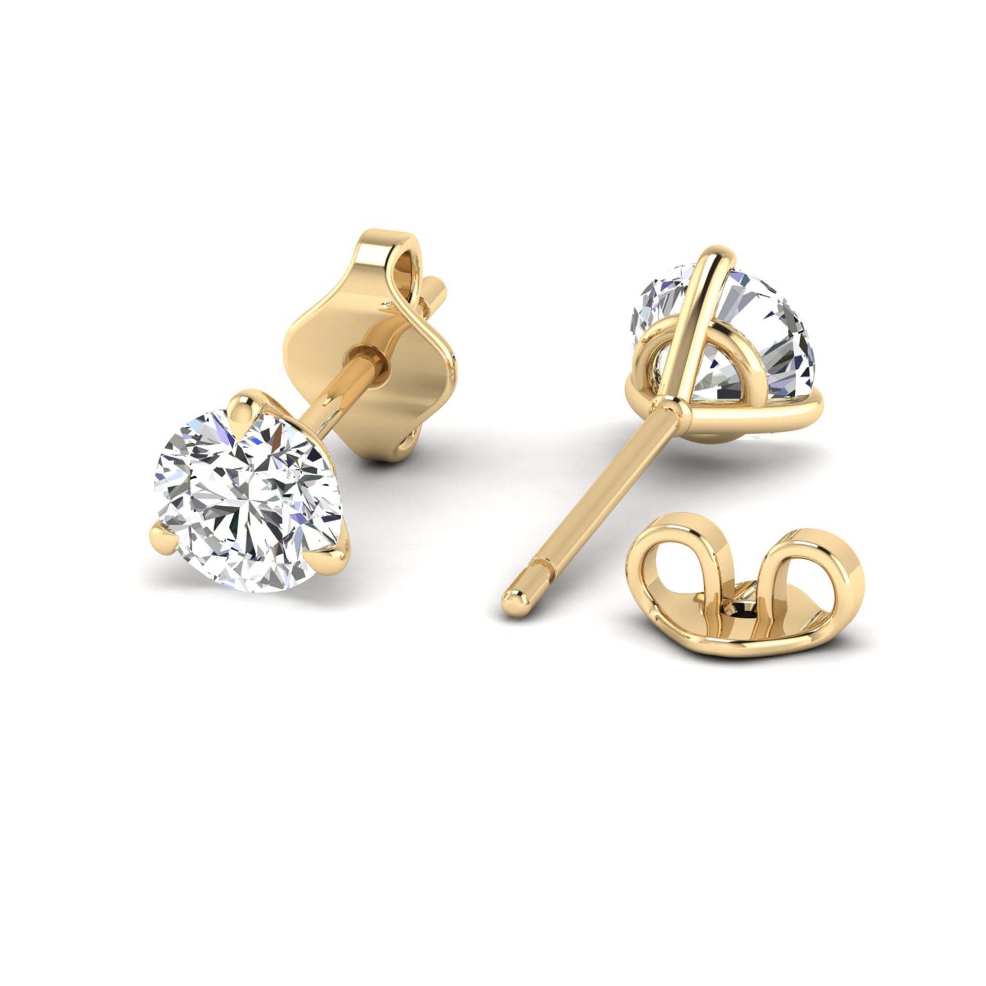 14K Yellow Gold - 0.50