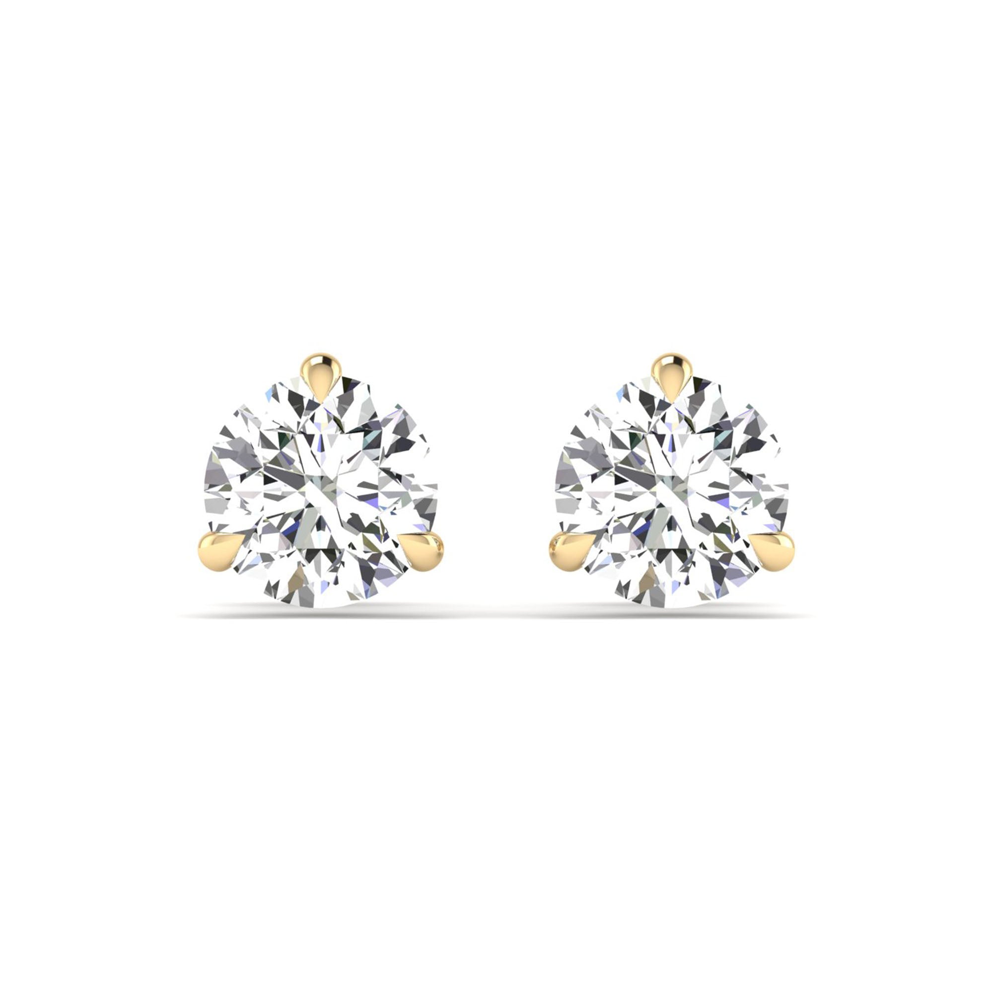 14K Yellow Gold - 1.00