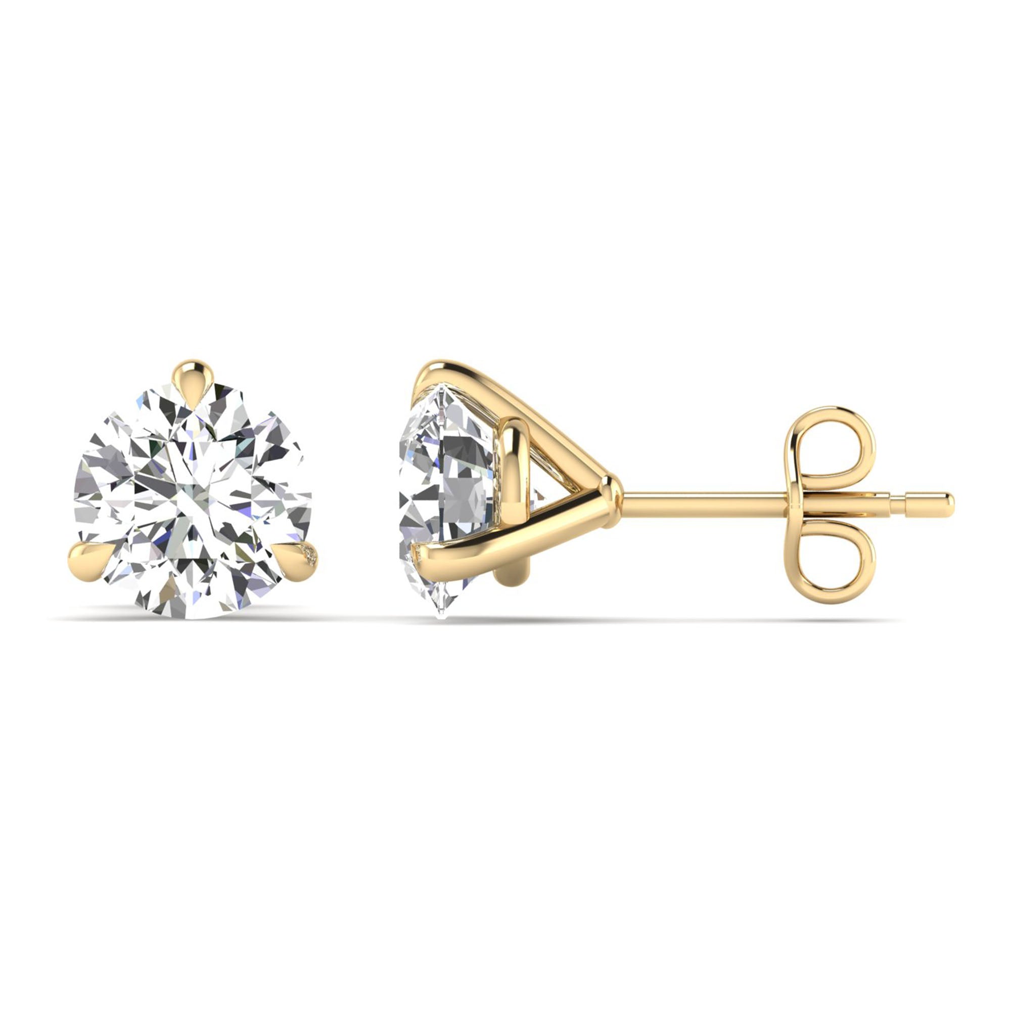 14K Yellow Gold - 1.00