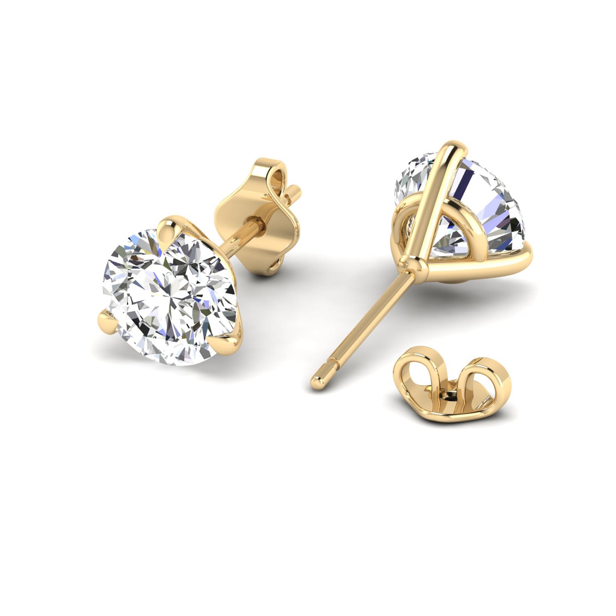 14K Yellow Gold - 1.00