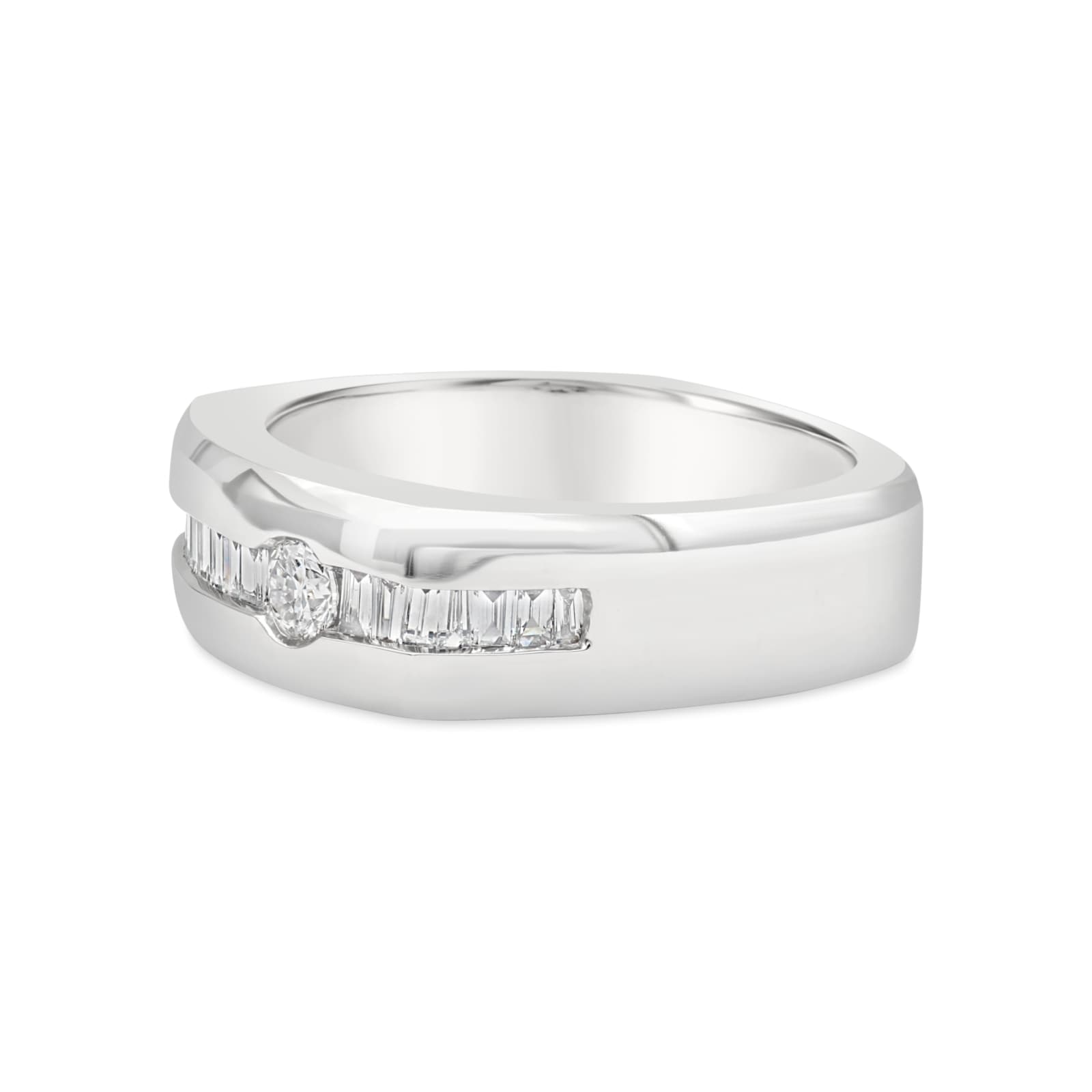 14K White Gold - 0.70