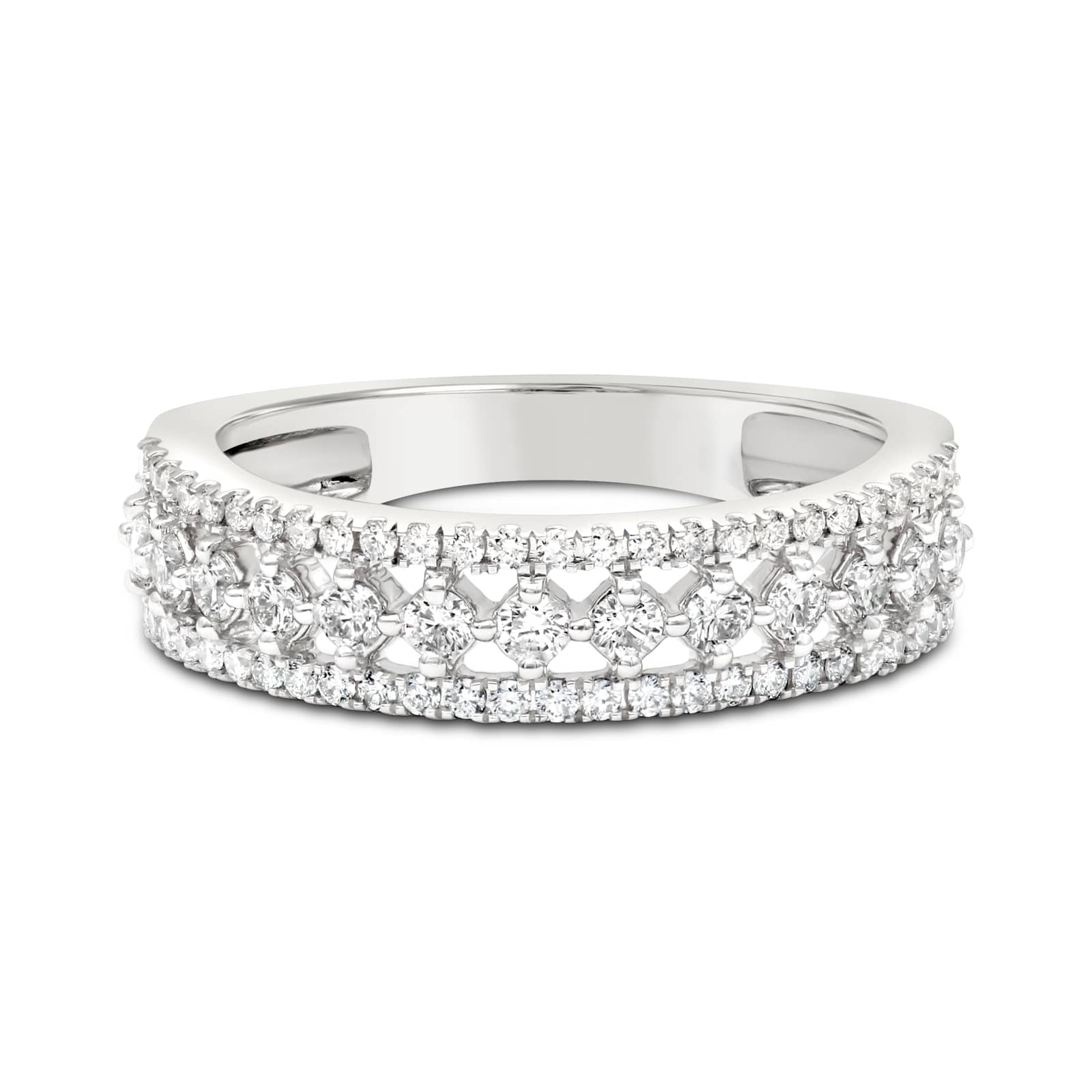 14K White Gold - 0.60