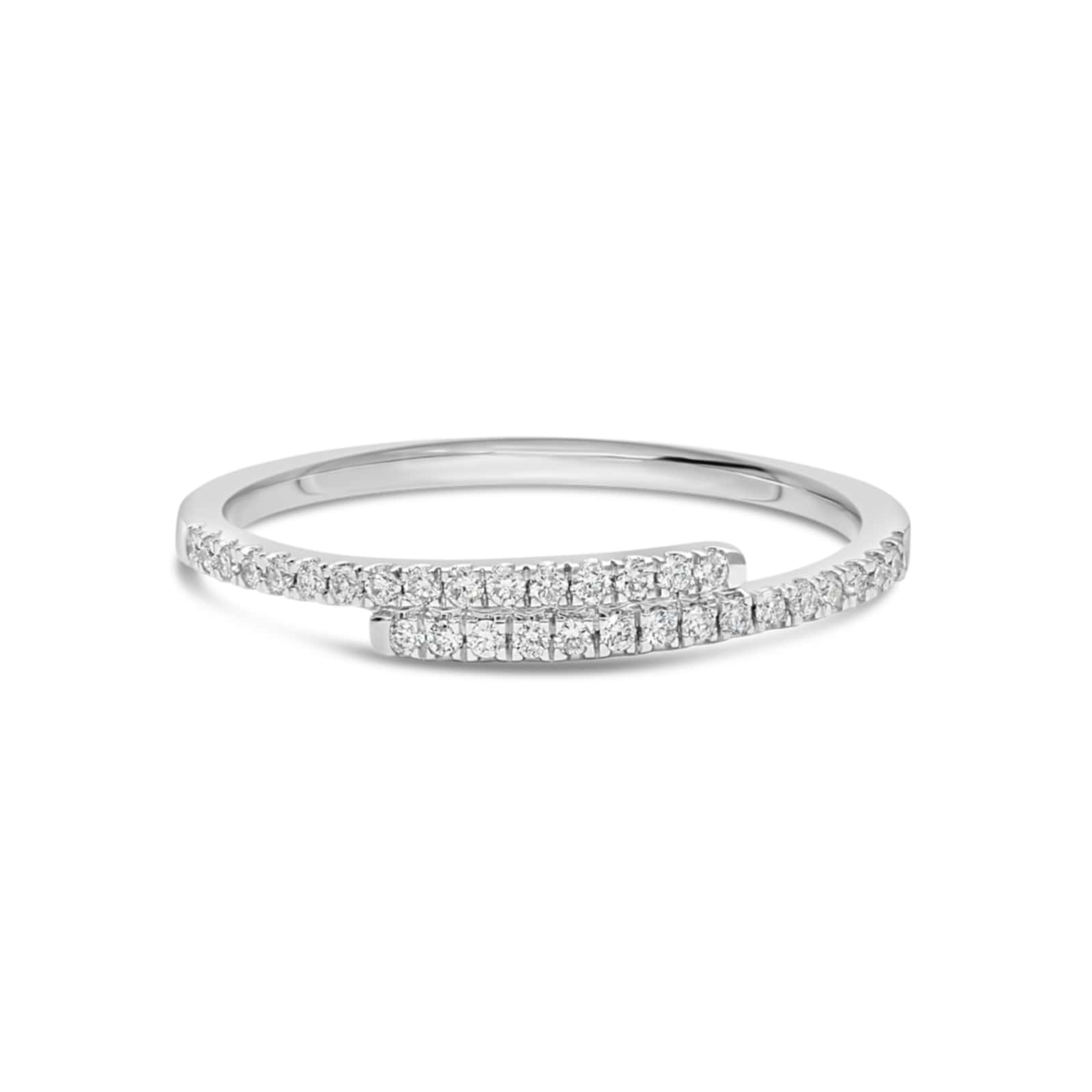 14K White Gold - 0.16