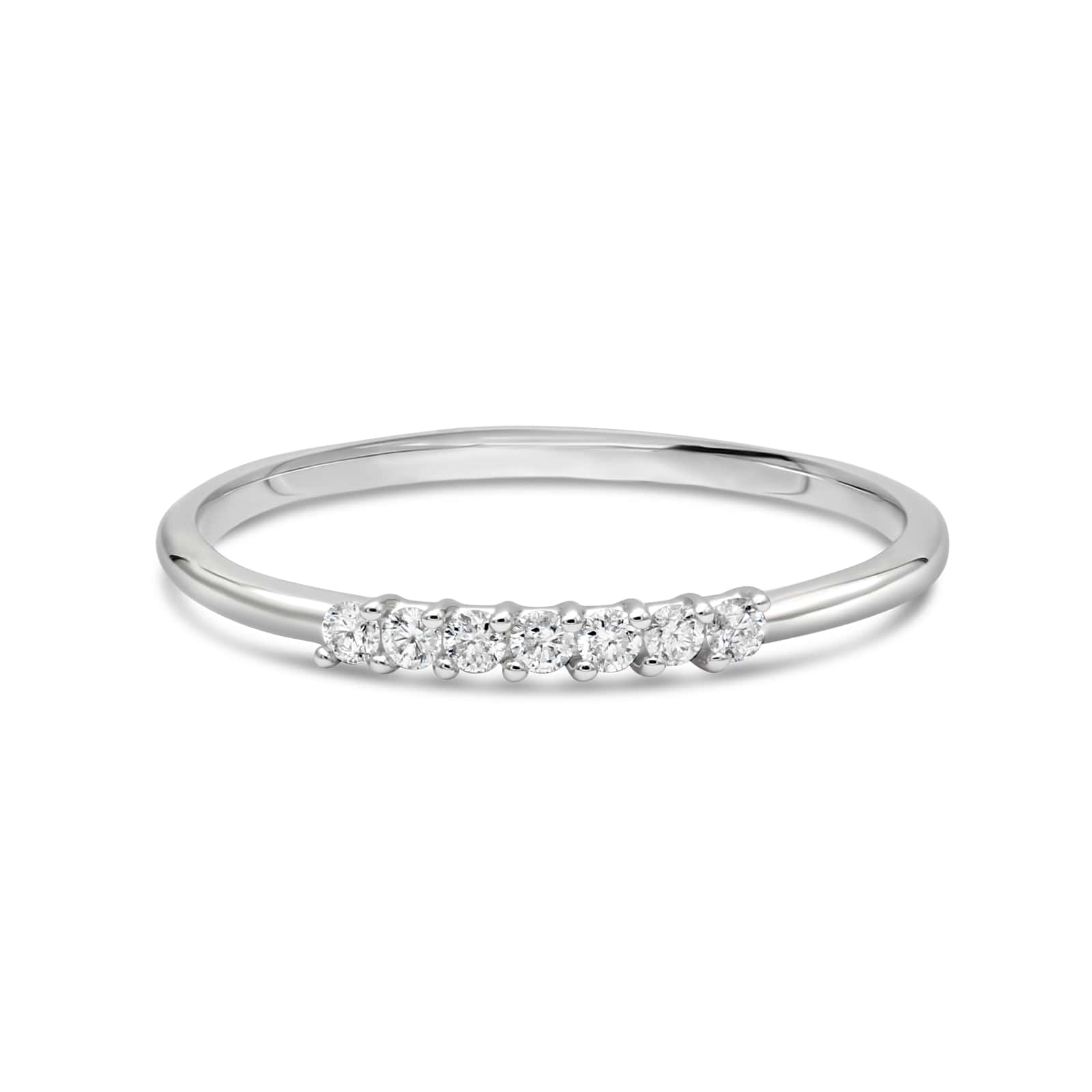 14K White Gold - 0.11
