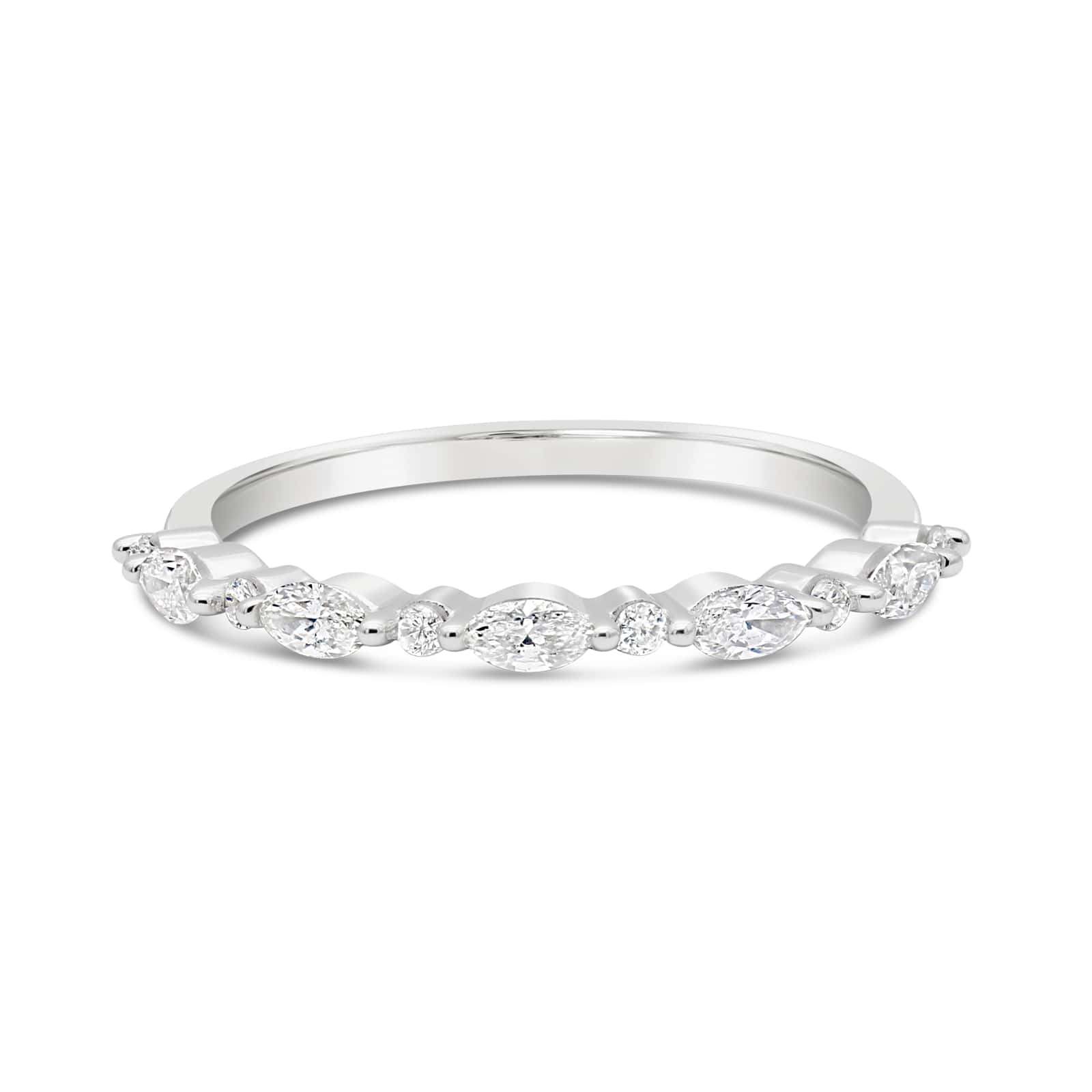 14K White Gold - 0.36