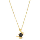 14K Yellow Gold - 0.10