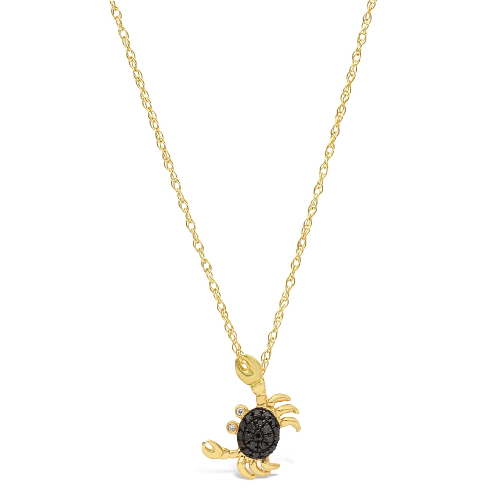 14K Yellow Gold - 0.10