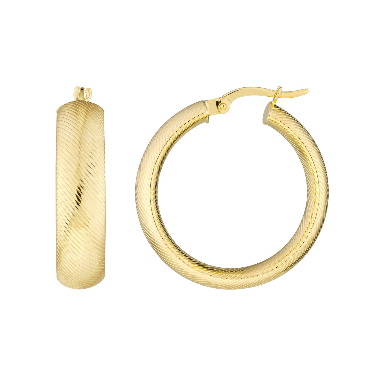 14K Yellow Gold