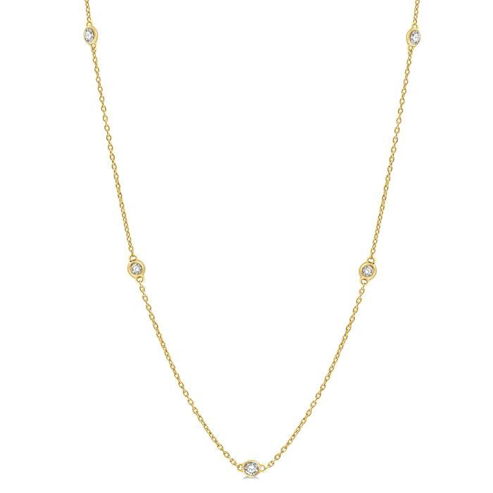 14K Yellow Gold - 0.25