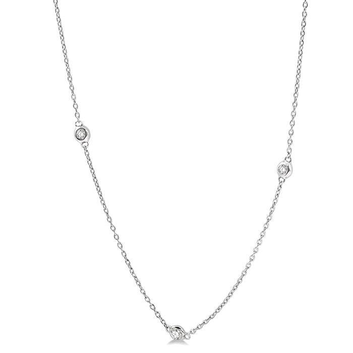 14K White Gold - 0.50
