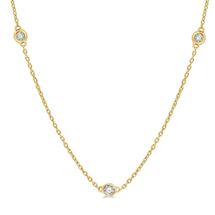 14K Yellow Gold - 0.50