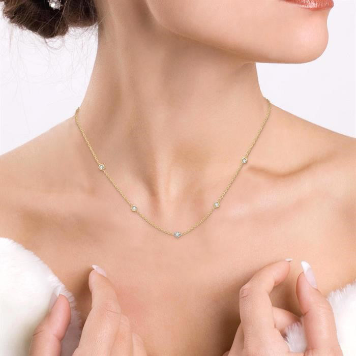 14K Yellow Gold - 0.50