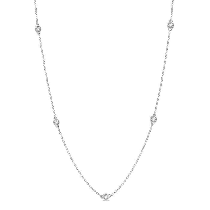 14K White Gold - 0.75