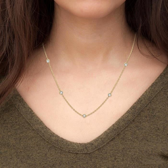 14K Yellow Gold - 0.75