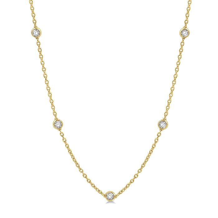14K Yellow Gold - 1.00