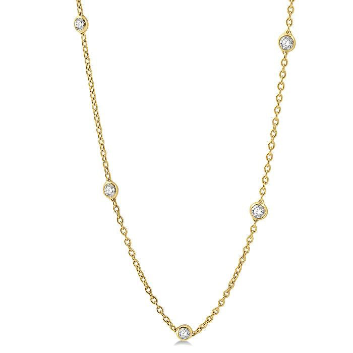 14K Yellow Gold - 1.00