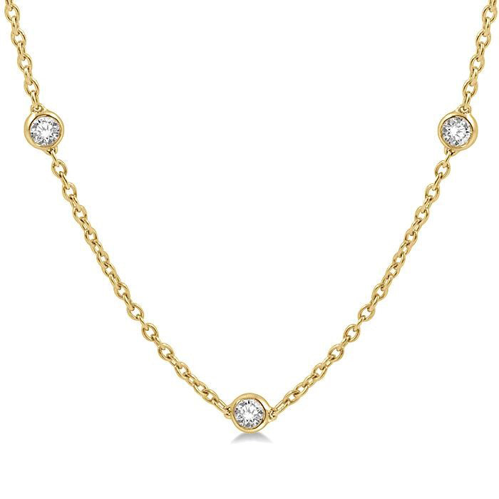 14K Yellow Gold - 1.00