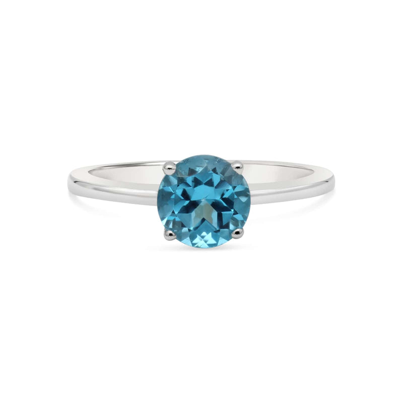 Sterling Silver - Blue Topaz