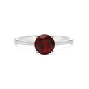 Sterling Silver - Garnet
