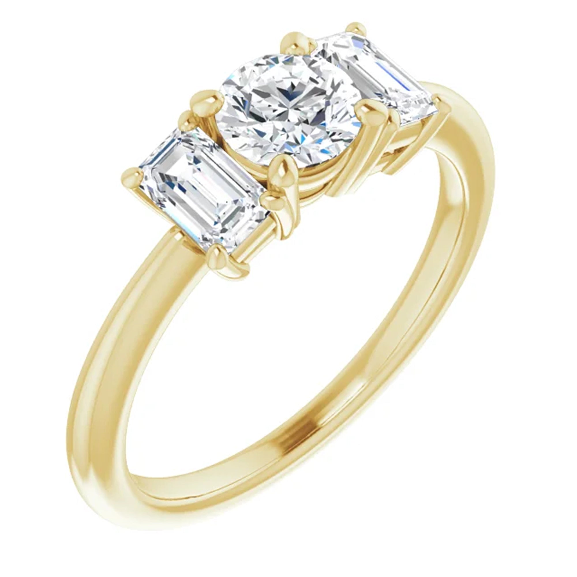 18K Yellow Gold - 2.75