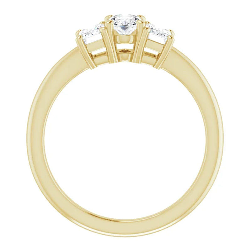 14K Yellow Gold - 1.15